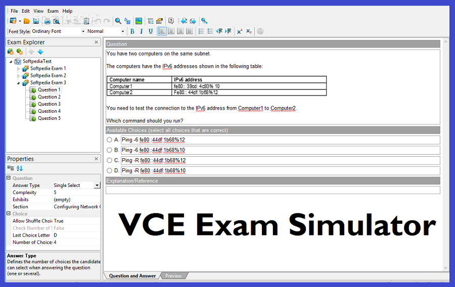 vce simulator 2.6.1 free download
